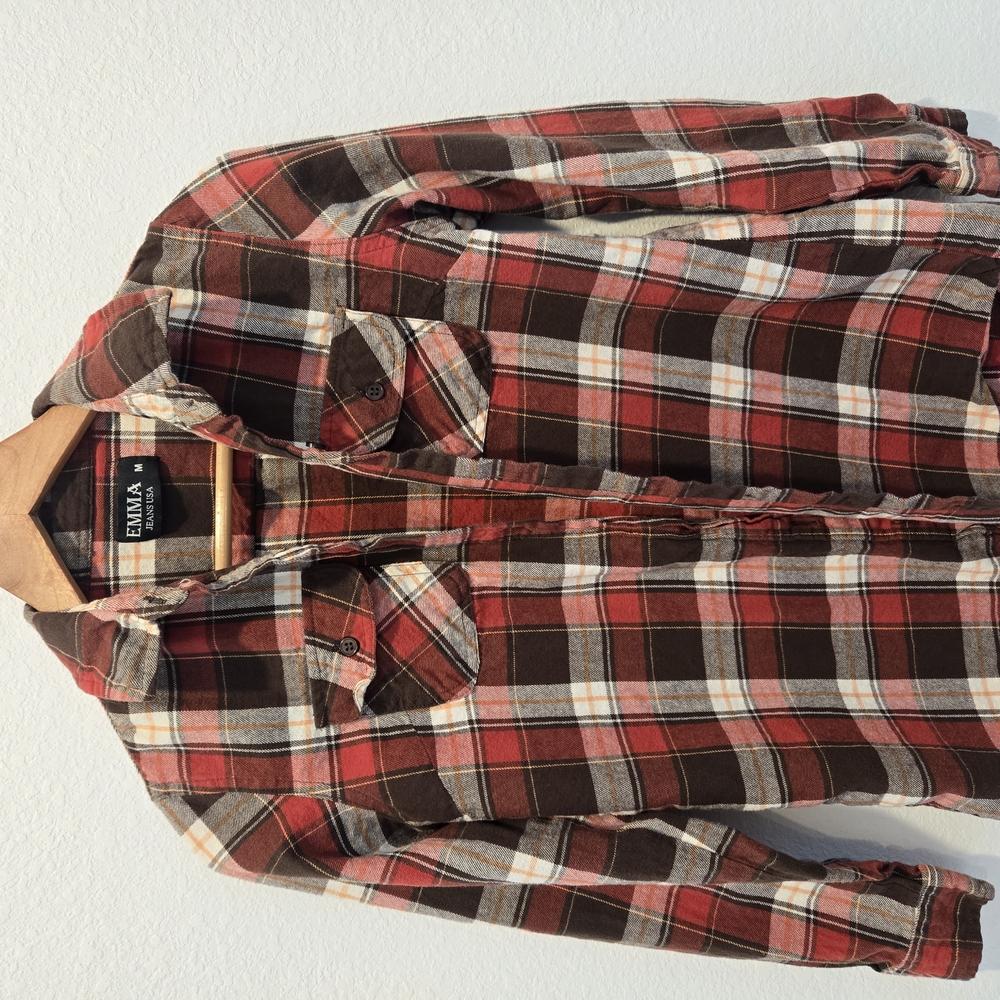 Women's Western Flannel Button Up